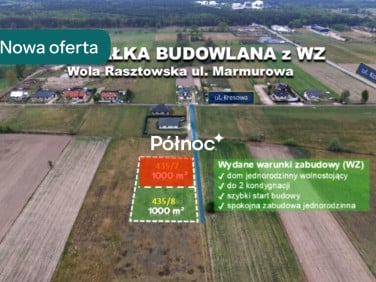 Działka budowlana Wola Rasztowska