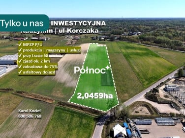 Działka przemysłowa Radzymin