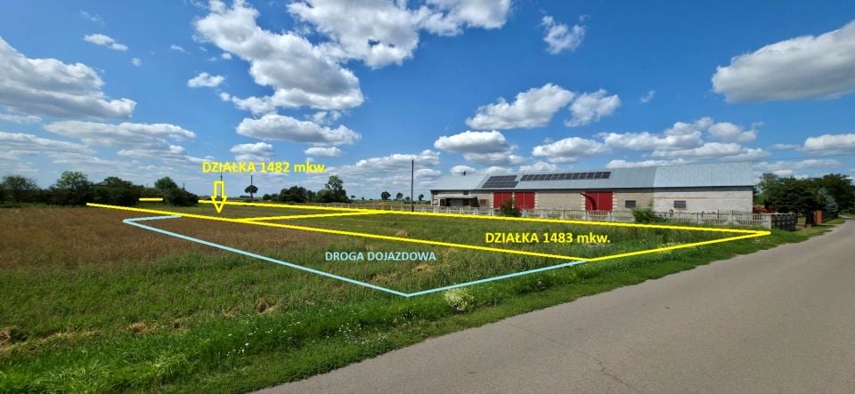 Działka budowlana Wojciechowice Duże