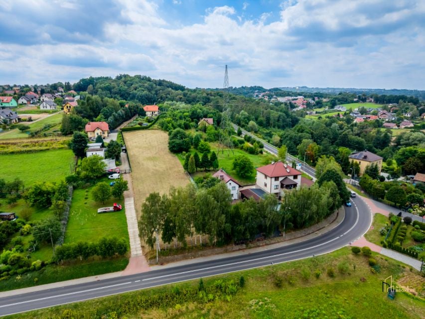 Działka usługowa Wrząsowice