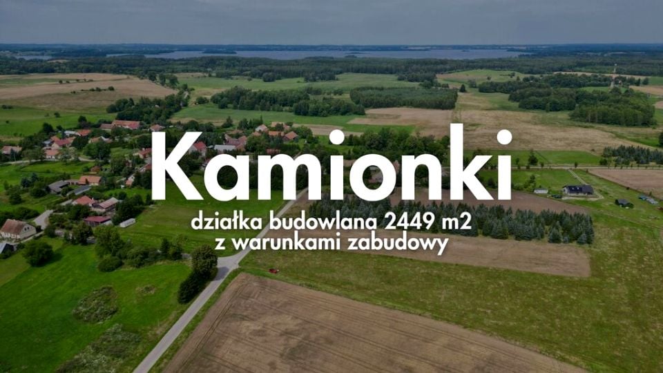 Działka budowlana Kamionki