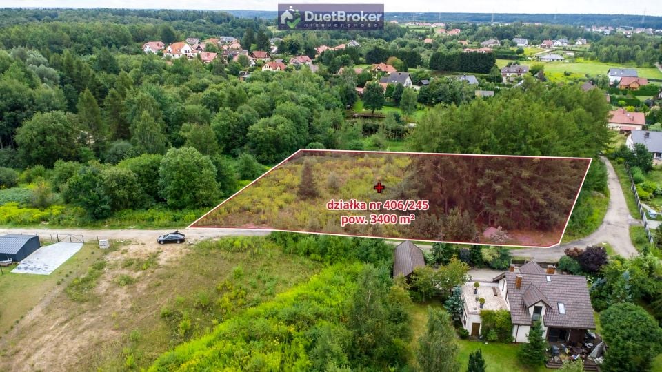Działka budowlana Kieźliny