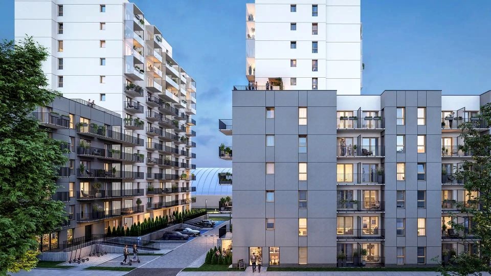 Mieszkanie apartamentowiec Łódź