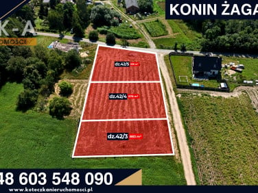 Działka Konin Żagański