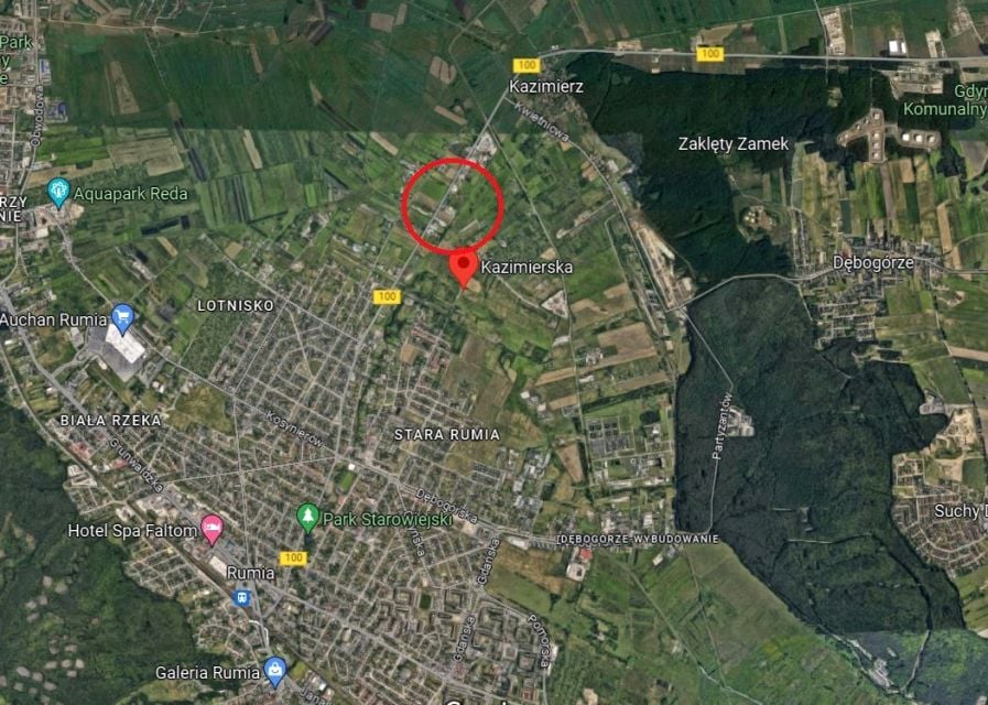 Działka usługowa Rumia sprzedam