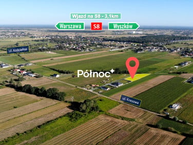 Działka przy lesie