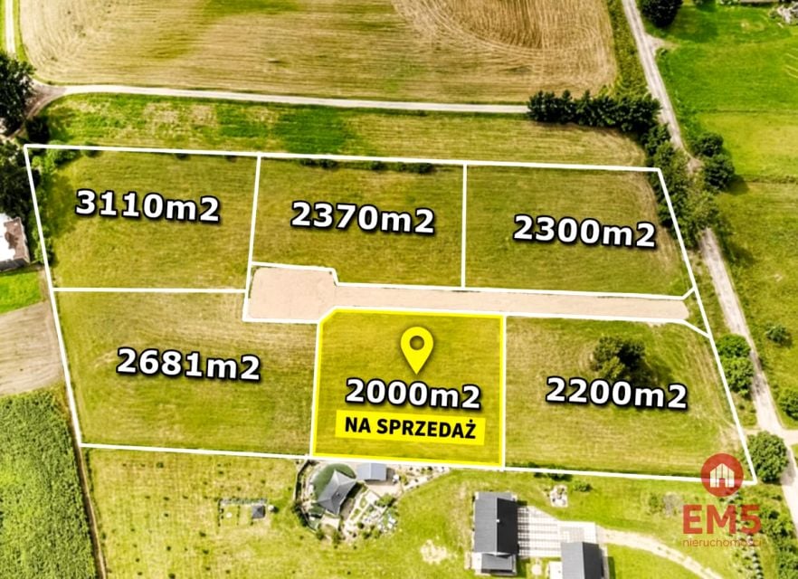 Działka budowlana Przejma Wysoka