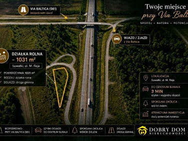 Działka rolna Suwałki