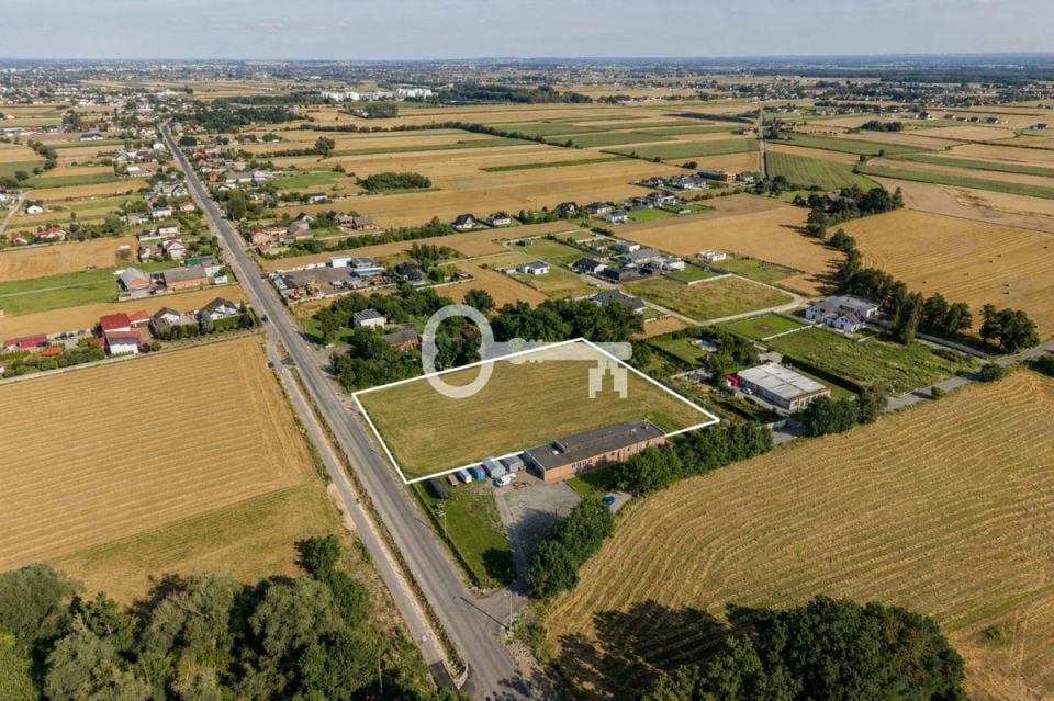 Działka usługowa Lamki