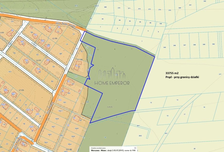 Działka leśna Warszawa