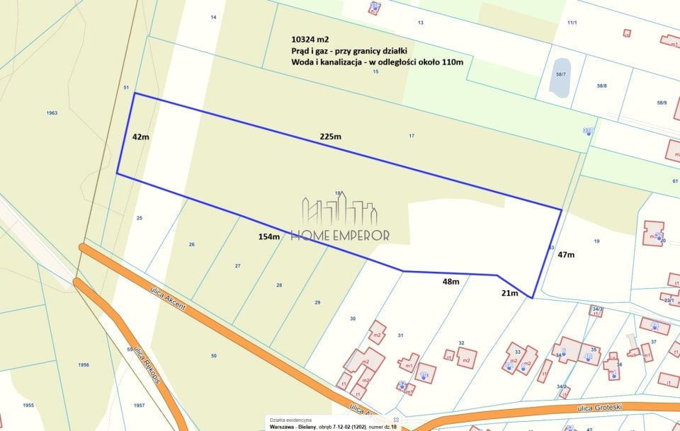 Działka budowlana Warszawa