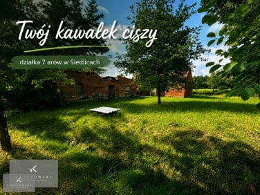 Zabudowana działka Siedlice