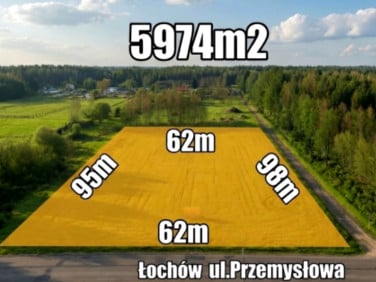 Działka usługowa Łochów sprzedam