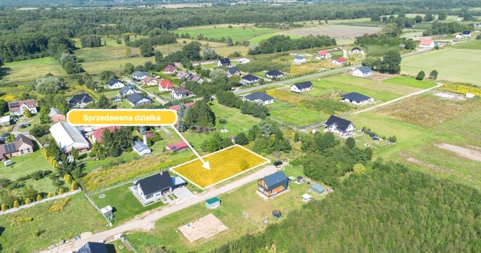 Działka budowlana Pękanino