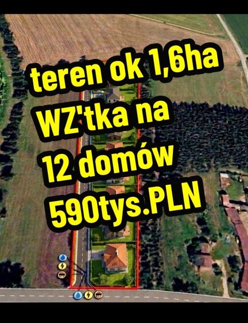 Działka budowlana Bielawy sprzedam