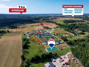 Działka budowlana Sianów