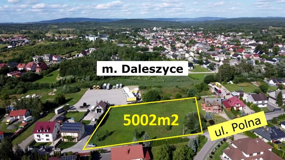 Działka Daleszyce