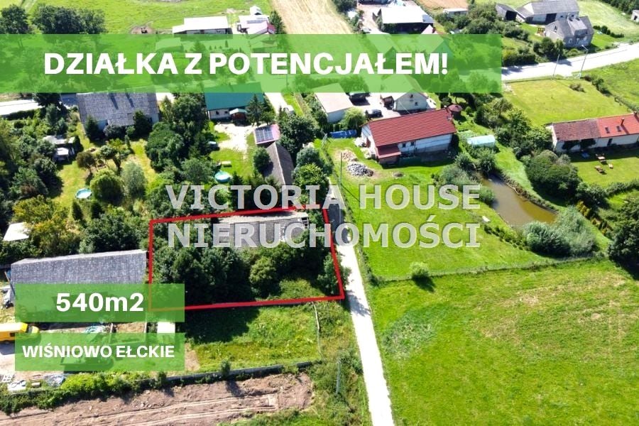 Pusta działka Wiśniowo Ełckie