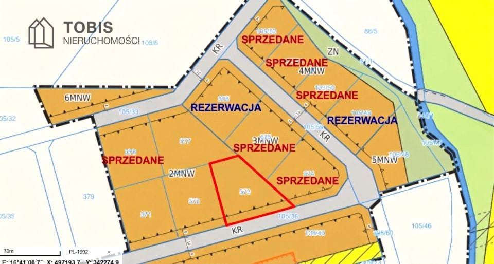 Działka budowlana Trzcielin