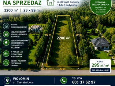 Działka budowlana Wołomin