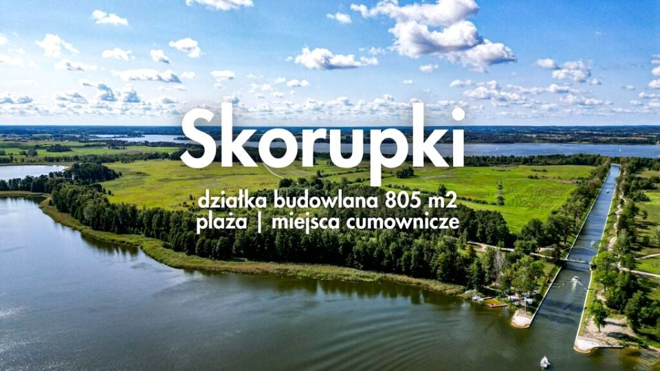 Działka budowlana Skorupki