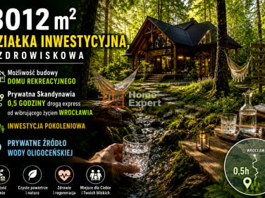 Działka inwestycyjna Ostrowina