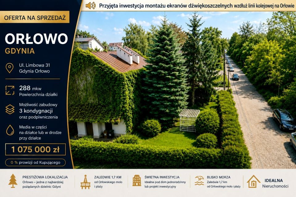 Działka budowlana, ul. Limbowa