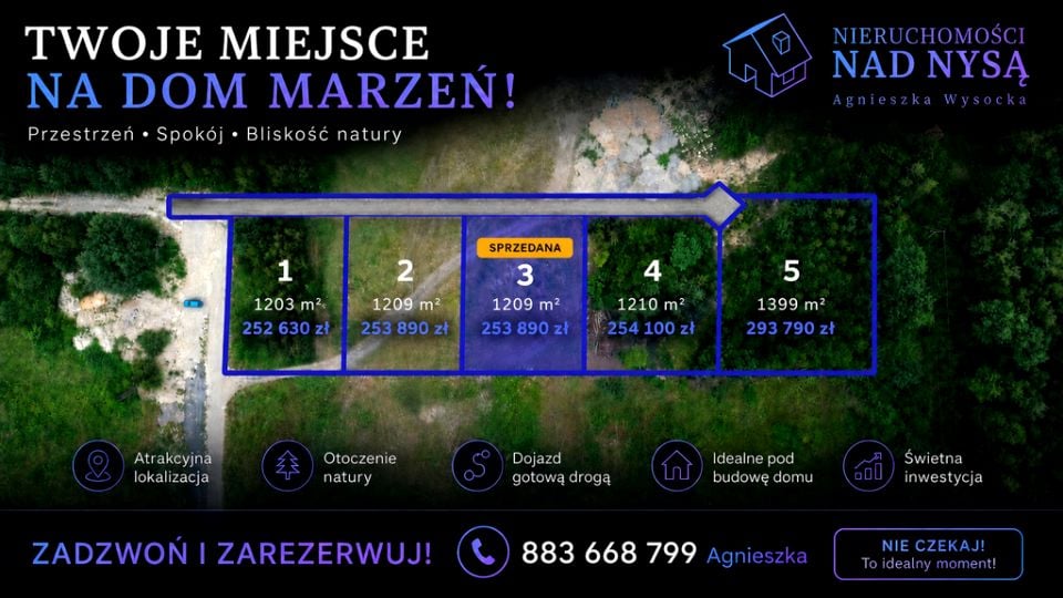 Działka budowlana Zgorzelec sprzedam