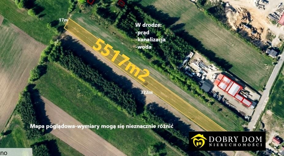 Działka rolna Ciechanowiec