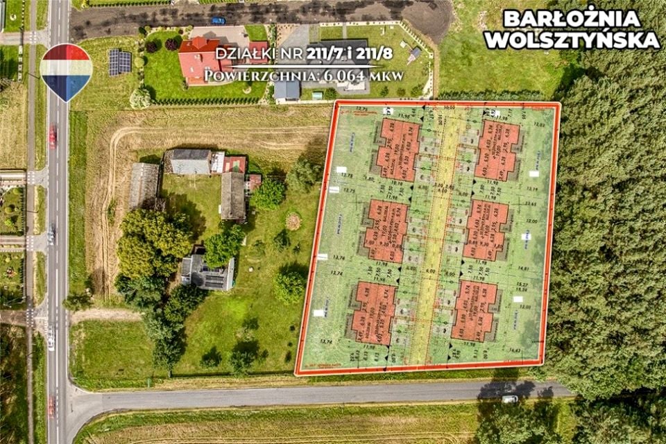 Działka budowlana Barłożnia Wolsztyńska