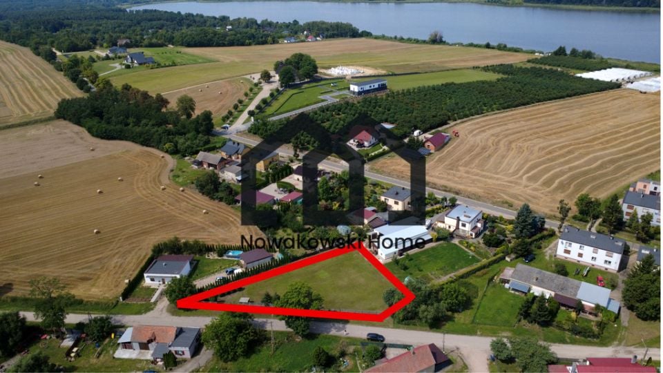 Ogrodzona działka sprzedam