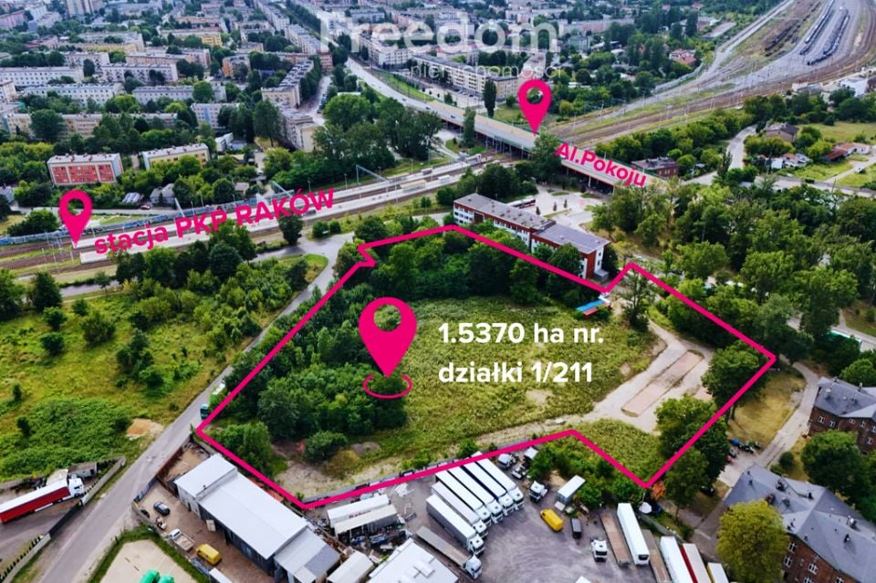 Działka inwestycyjna Częstochowa