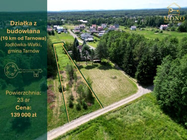 Działka budowlana Jodłówka-Wałki