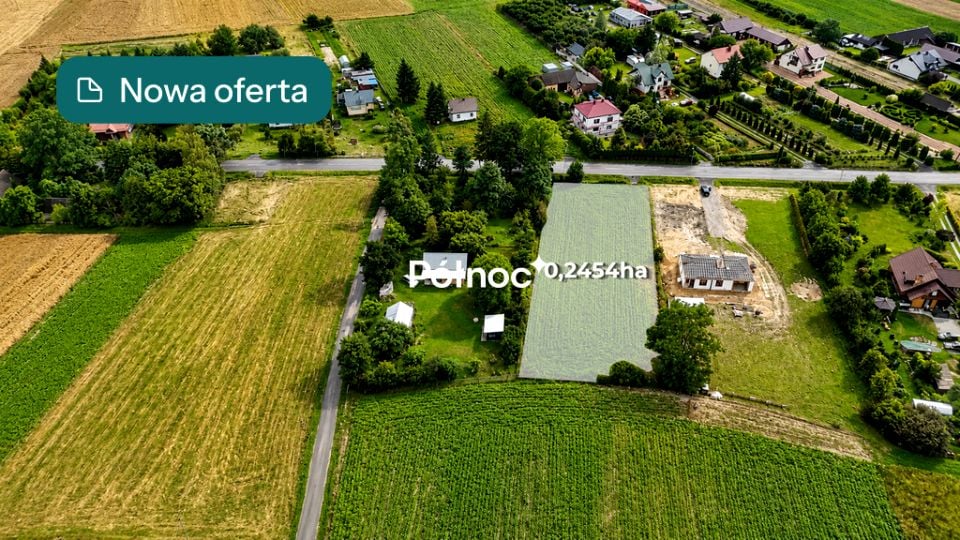 Działka budowlana Wieprzów Tarnawacki