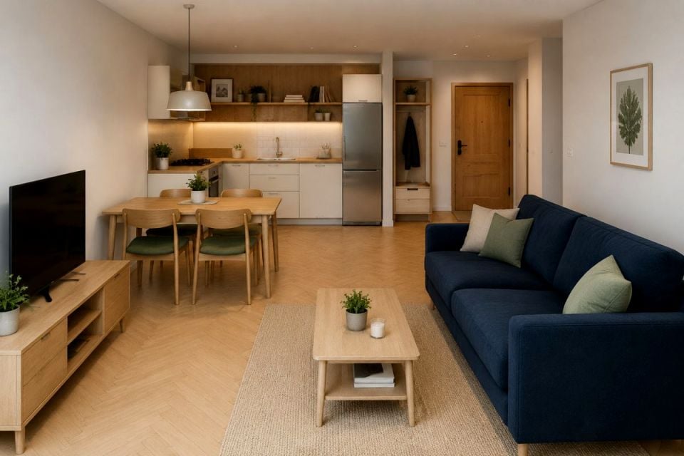 Apartment in Kraków, Złocień, Bieżanów-Prokocim