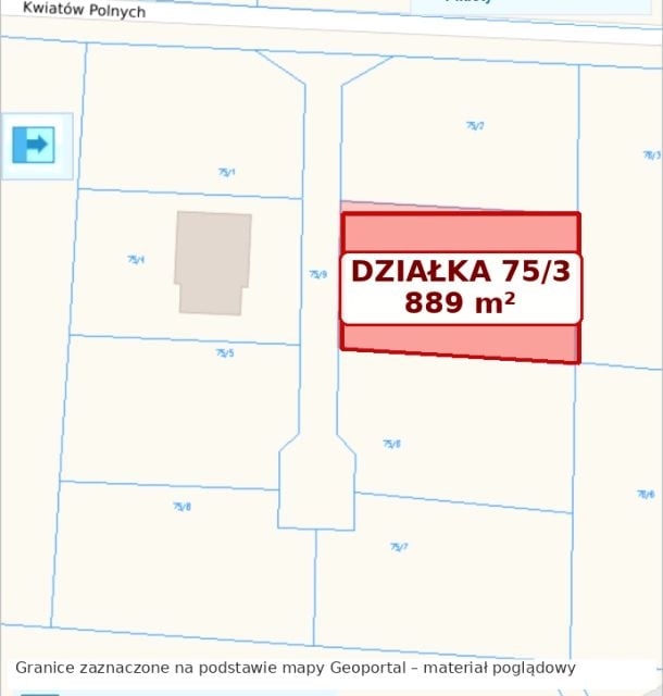 Działka budowlana Miłomłyn