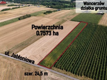 Działka budowlano-rolna Wancerzów