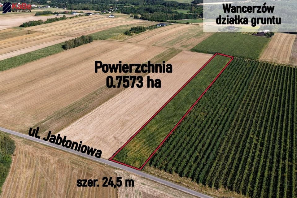 Działka budowlano-rolna Wancerzów
