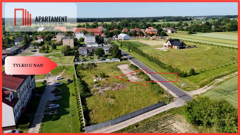 Działka usługowa Słączno