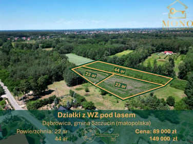 Działka budowlano-rolna Dąbrowica