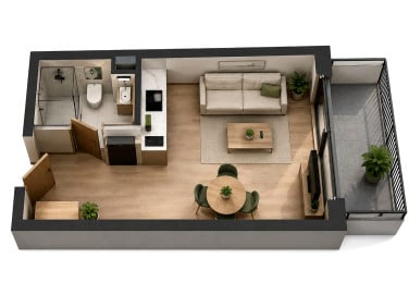 Mieszkanie apartamentowiec Gdańsk