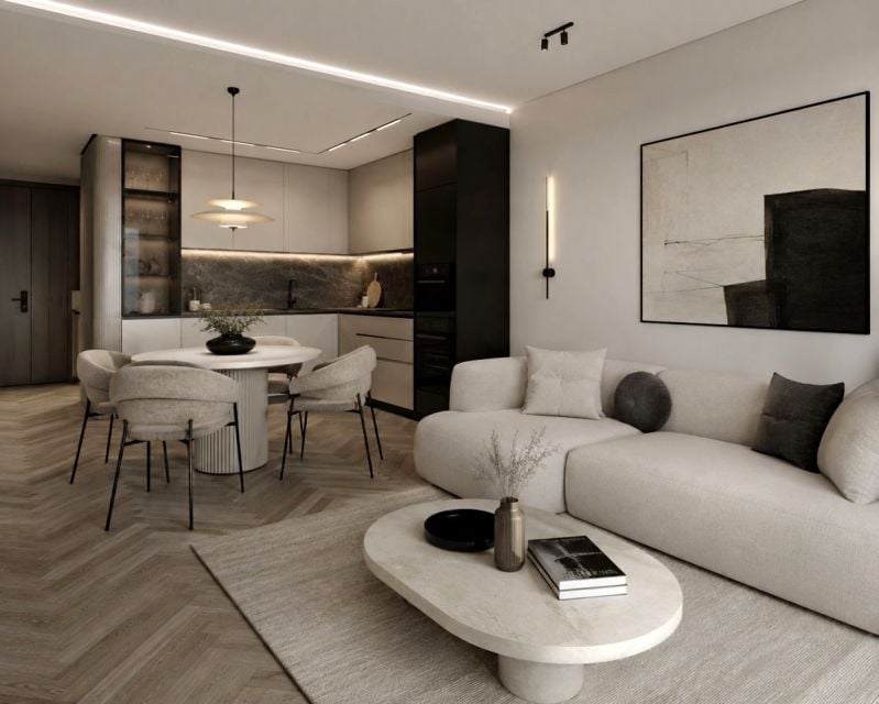 Mieszkanie apartamentowiec przy lesie