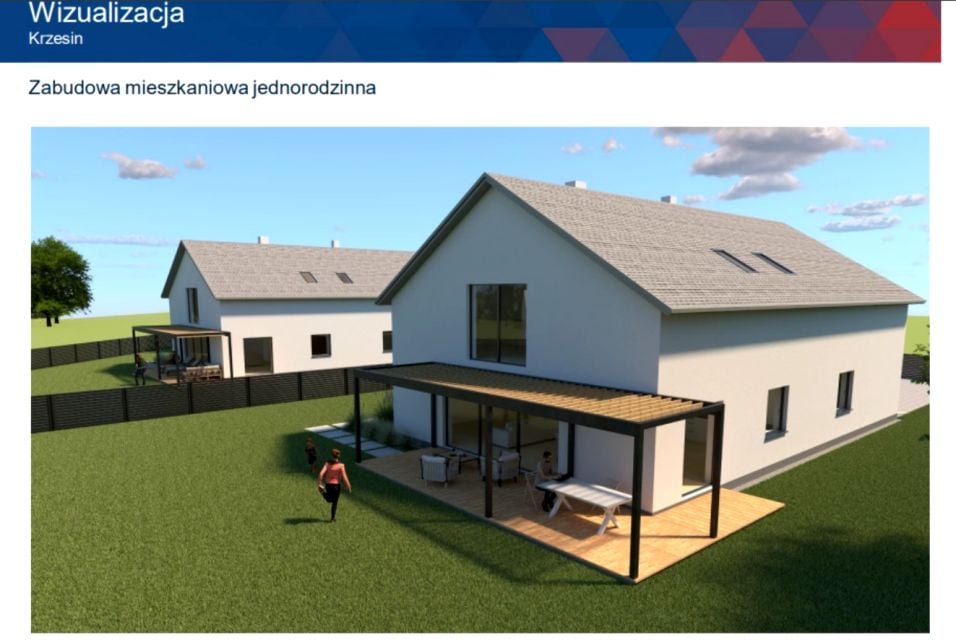 Działka budowlana Krzesin