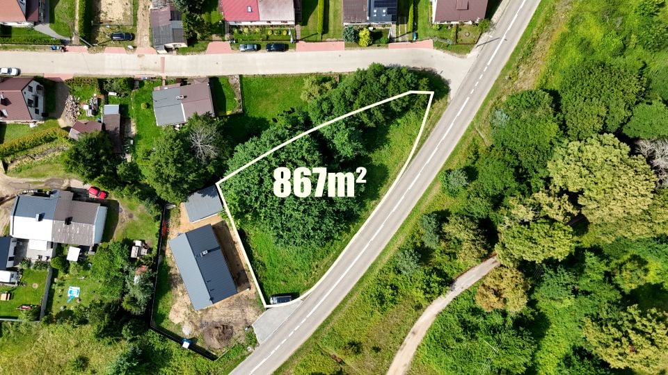 Działka budowlana Opalino