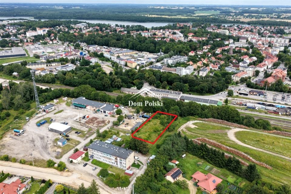 Działka usługowa Olecko