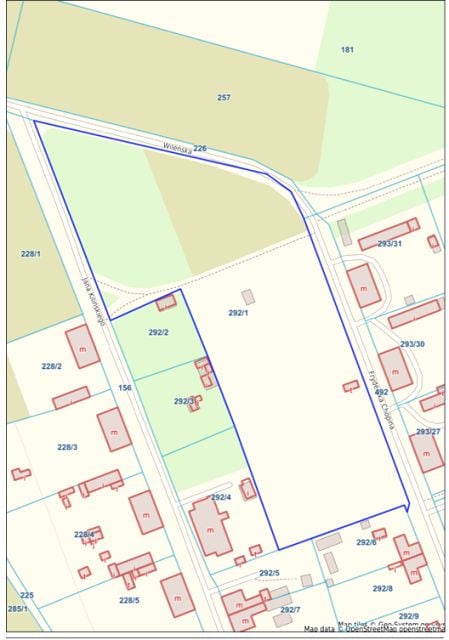 Działka inna Korsze