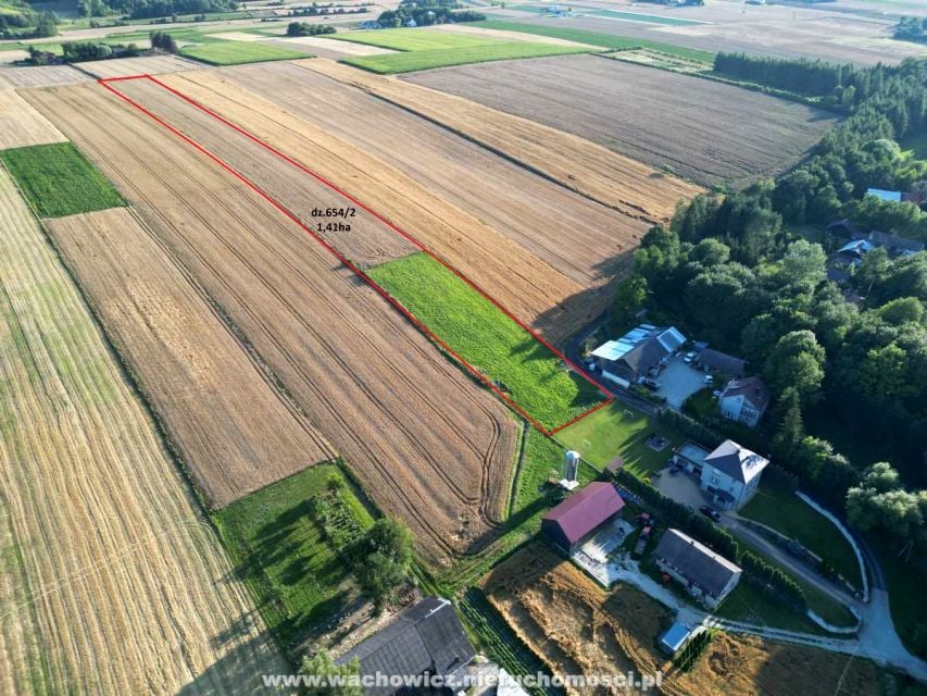 Działka rolna Rzeżuśnia