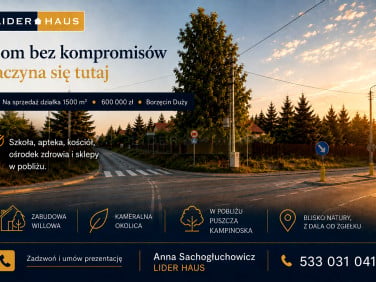 Działka Borzęcin Duży