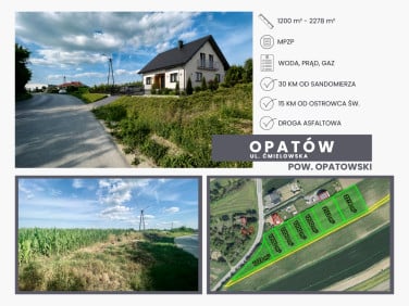 Działka budowlana Opatów