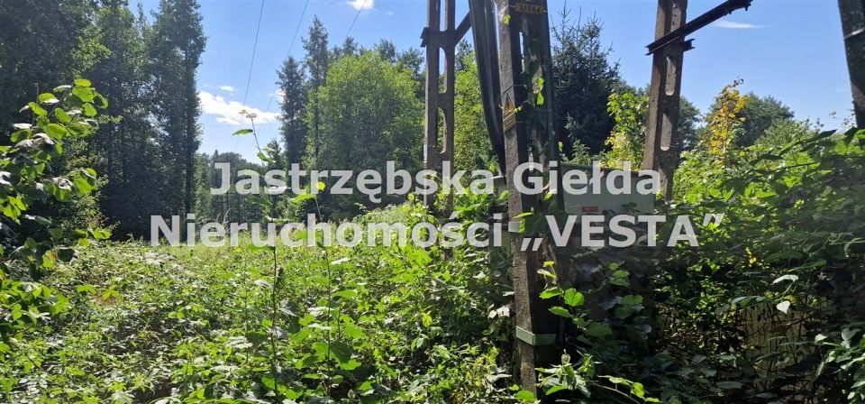 Działka usługowa Mszana